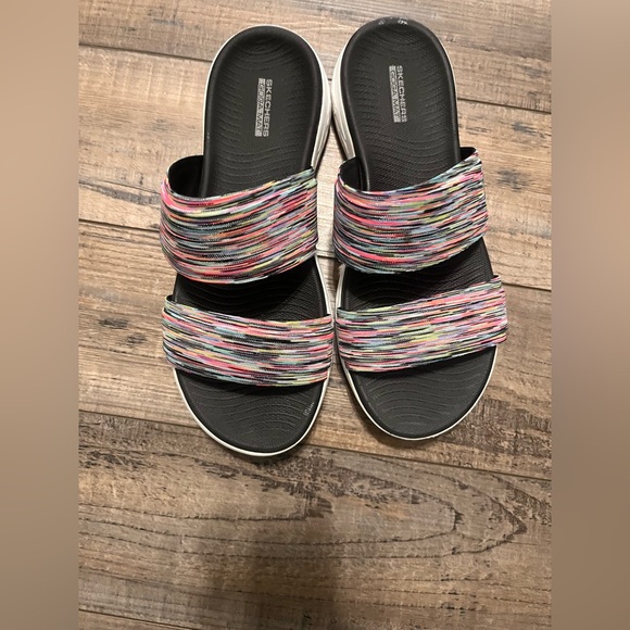 Skechers Shoes - Skechers Women's Colorful Striped Sandals